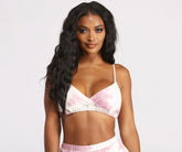 Cloud Dye Triangle Bralette